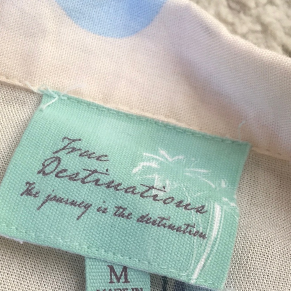 TRUE DESTINATION/“SOL PARTY”VACATION PRINT ROMPER - Picture 9 of 11